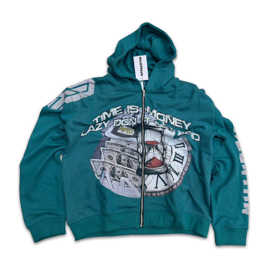 MPGT Hoodie Zip up (Green)