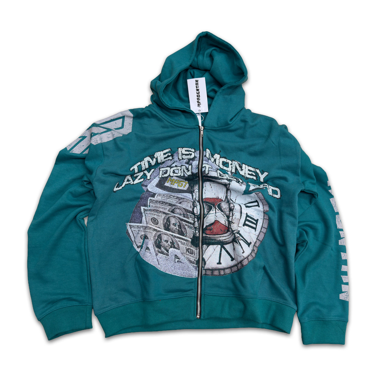 MPGT Hoodie Zip up (Green)