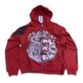 MPGT Hoodie Zip up (Red )
